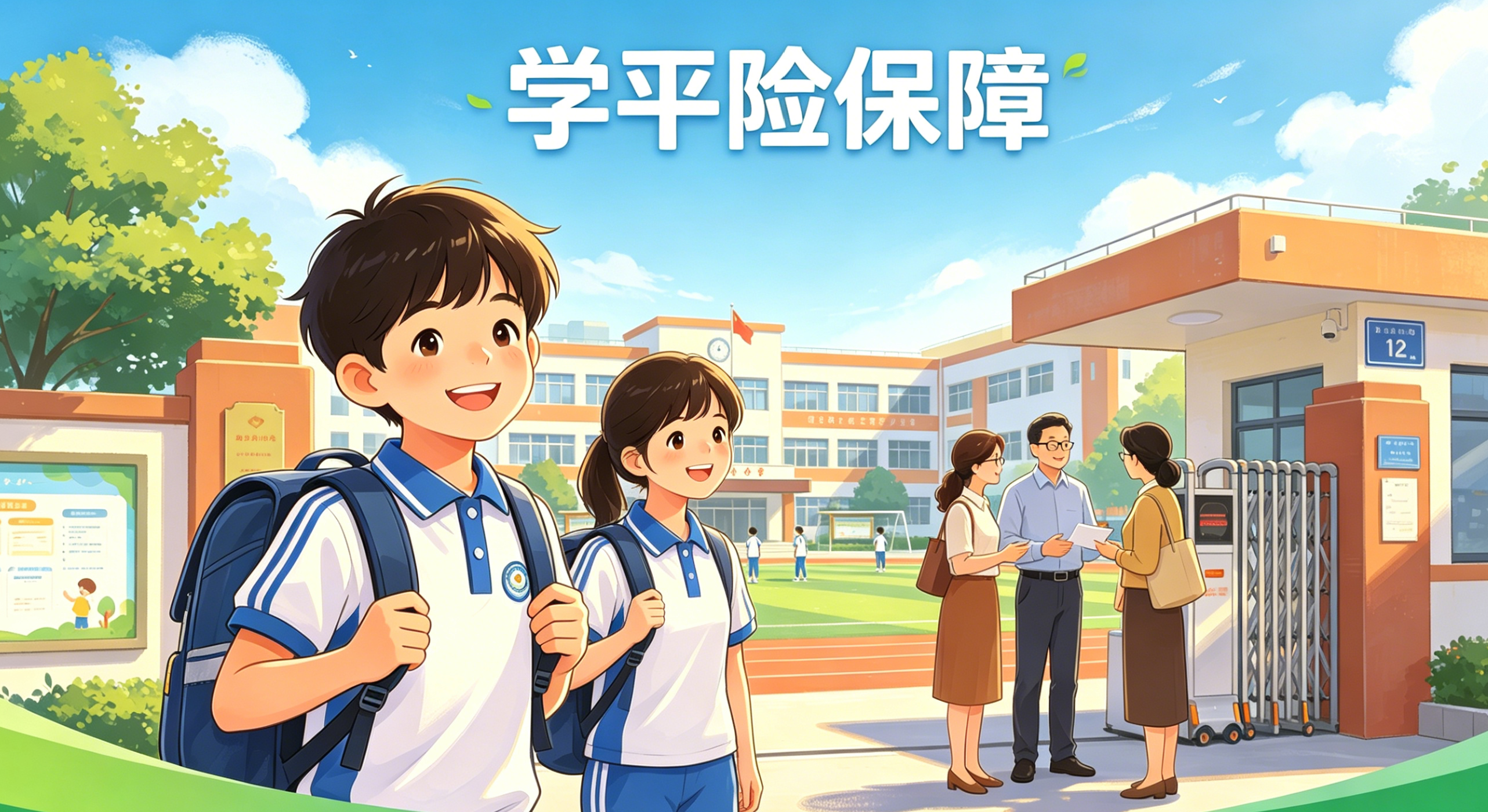 孩子上学必备！太平洋学平险，承包全年校园安心保障