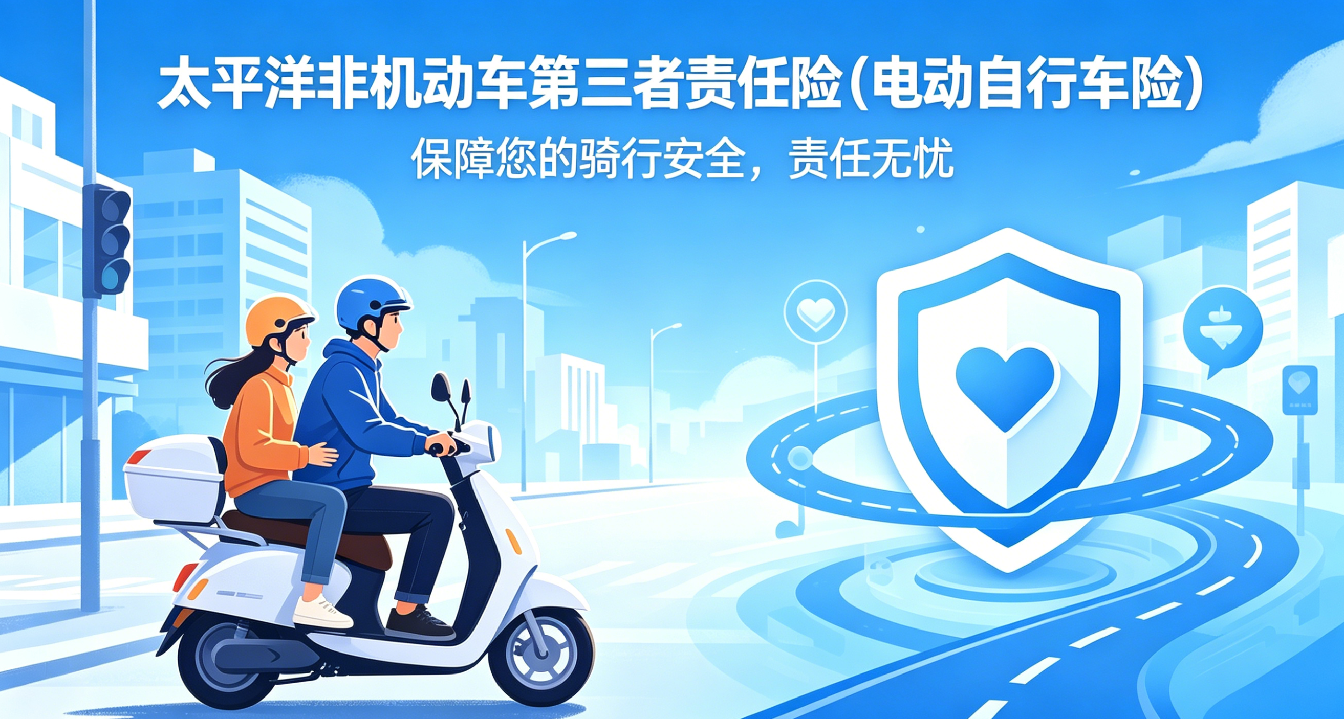 太平洋非机动车第三者责任险（电动自行车专属）：骑行无忧，风险全权兜底