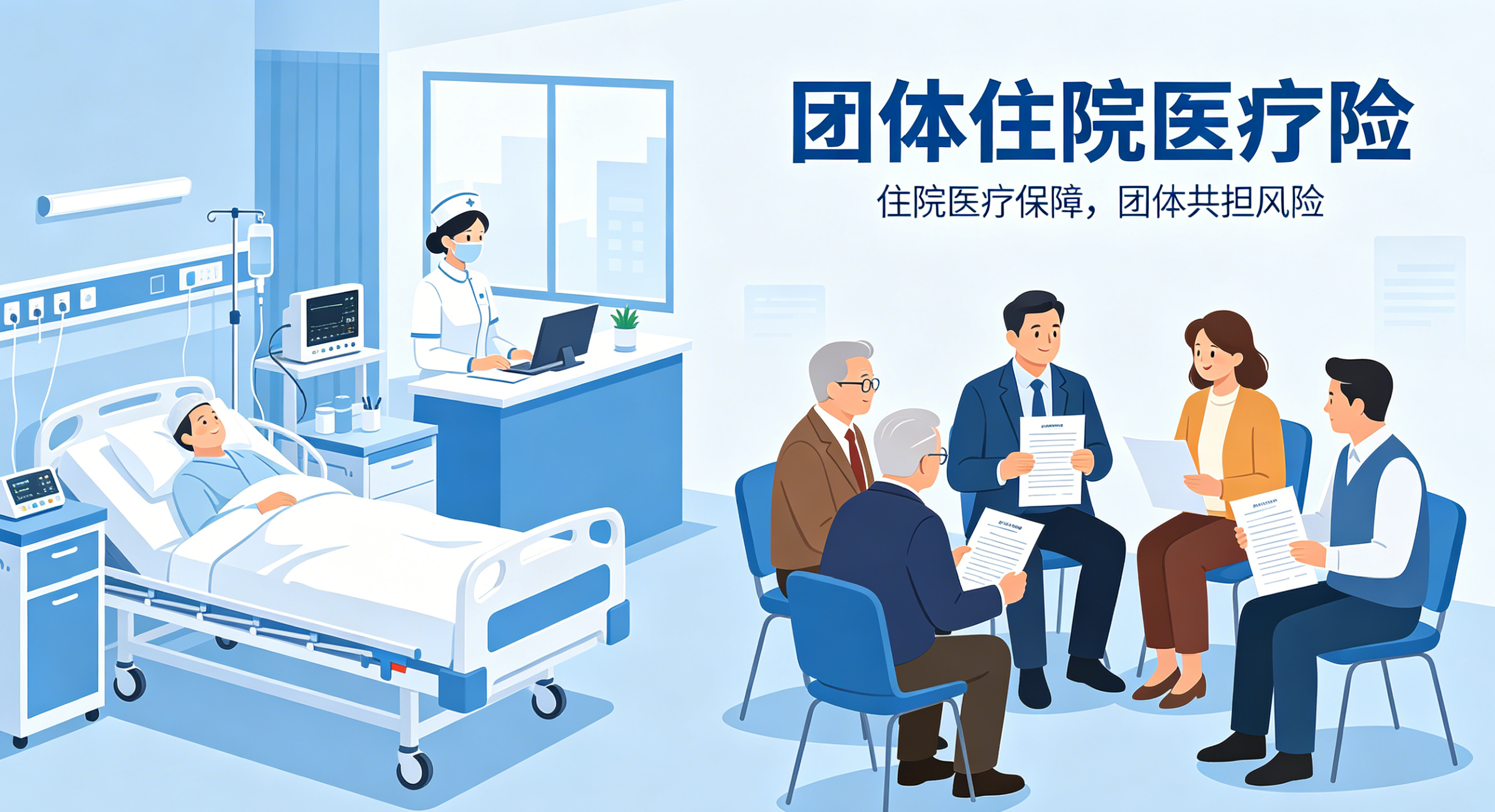 太平洋团体住院医疗险｜补齐社保保障缺口，打造企业暖心员工福利